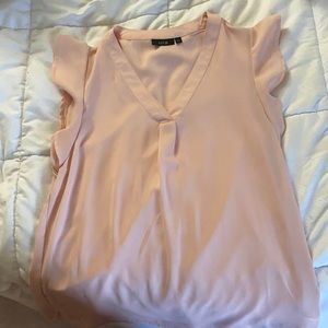 Never worn Apt 9 baby pink blouse